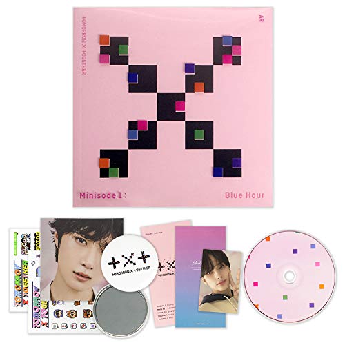 Tomorrow X Together TXT Album - MINISODE1 : BLUE HOUR [ AR ver. ] CD + Photobook + Paper Sticker + Lyric Paper + Behind Book + Photo&Post card von RAPHARY