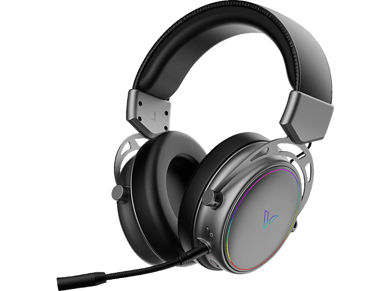 RAPOO VH800, Over-ear Gaming Headset Bluetooth Grau von RAPOO