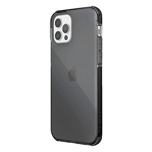 Raptic Clear Apple iPhone 12/12 Pro, Schwarz (Rauch) von RAPTIC