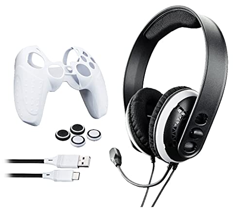 Raptor Gaming Starter Pack Playstation 5 inkl. Stereo Headset schwarz SK150 von Pyramid International