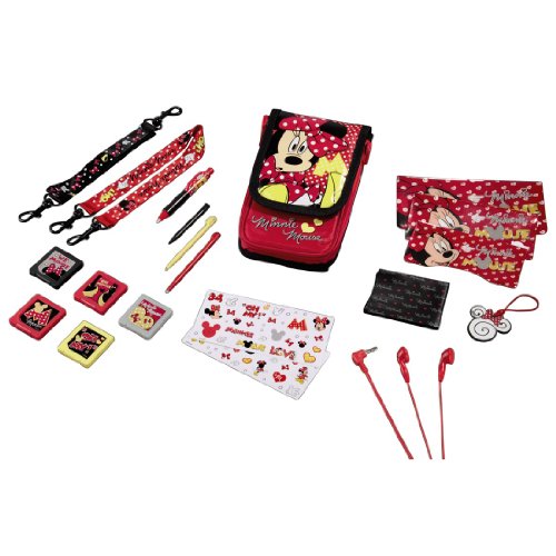 Zubehör Set 16in1 für Nintendo DS Lite i XL 3DS "Minnie Mouse" von RAPTOR-GAMING