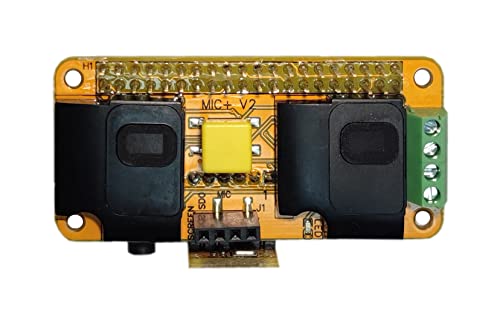 RASPIAUDIO Audio DAC Hat Sound Card for Raspberry PI5 All Models Pi Zero / Pi4 / Pi3B / Pi3B+ / Pi2 / Better Quality Than USB (MIC+ Speaker) von RASPIAUDIO