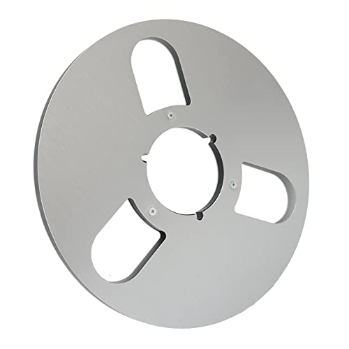 10,5 -Zoll -Aluminiumlegierung Leere Rolle - 1/4 "Tape -Take -up -Rolle für die Reel -to -Reel -Kassettenrekorder - Ersatzteil für eine Optimale Klangqualität und eine Verbesserte Haltbarkeit 10,5 -Zoll -Aluminiumlegierung Leere Rolle - 1/4 "Tape -Take -up -Rolle für die Reel -to -Reel -Kassettenrekorder - Ersatzteil für eine Optimale Klangqualität und eine Verbesserte Haltbarkeit von RASTKY