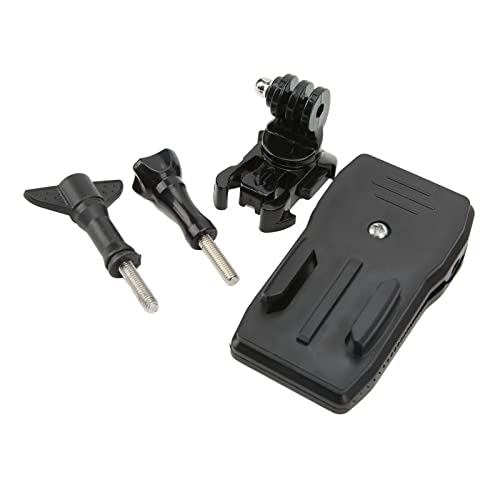 360 -Grad Rotatable Action Camera -Rucksack, Schnellrelease Leichte Haltergurtmontage -Klemme für OSMO Travel Vlogging -Zubehör, Kompatibel mit OSMO und Anderen Action -Kameras von RASTKY
