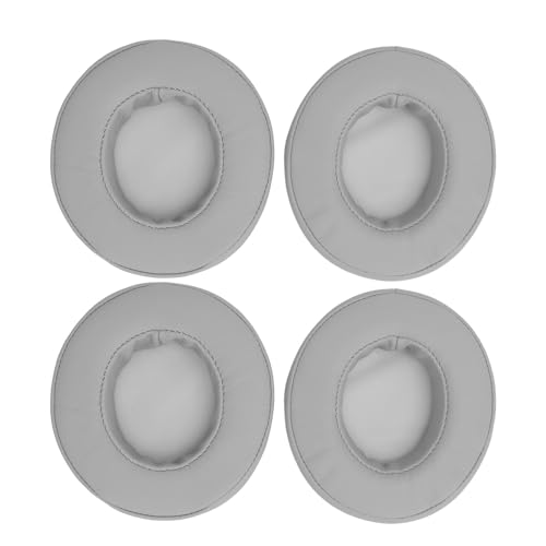 4pcs Ersatz -Ohrpolsterkissen für Headset - Weiches Proteinleder und Ohrhörer für Bequemes Kopfhörererlebnis, um Ohrpolster für eine Verbesserte Schallisolation zu Installieren (Gray) von RASTKY