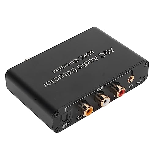 ARC Sound Extractor 192KHz DAC Converter für Home Cinema TV, Plug -and -Play -Soundkonverter für Einfache Installation ARC Sound Extractor 192KHz DAC Converter für Home Cinema TV, Plug -and -Play -Soundkonverter für Einfache Installation von RASTKY