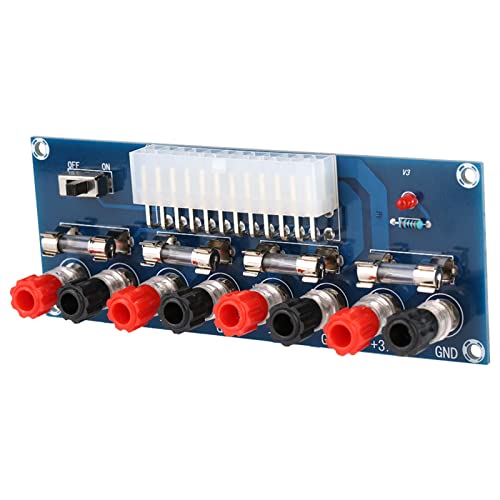 ATX Transfer Board Netzteil-Testmodul für Desktop-PC – Kleine und Stabile Leistung – 100% – Kompatibel mit ATX-Port – Anwendbar für -Projekte von RASTKY