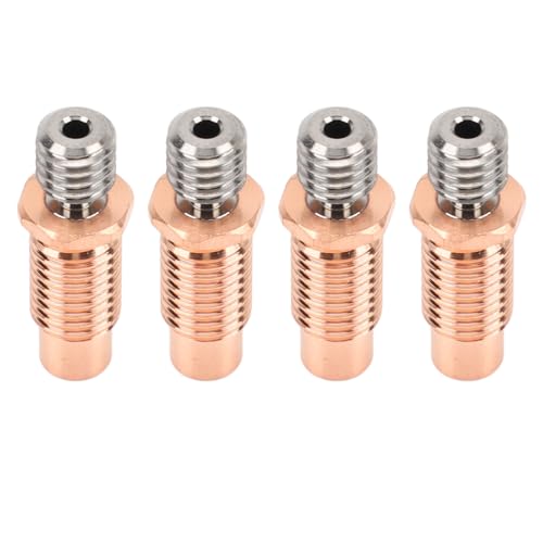 Aktualisieren Sie Ihren Druck mit 4pcs All Metal Heatbreak Kupfer -Kupfer -Extruder -Throat -Röhrchen Ersatz - Hochleistungs -Hitzebreak Zum Drucken, überlegene Wärmeableitung (#6) von RASTKY