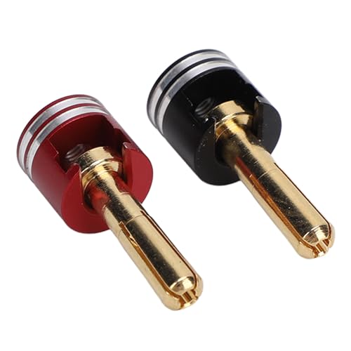 Aluminiumlegierung und Kupferheizküste -Stecker Grip mit Bananensteckeranschlüssen - RC Batterieanschlüsse für Fahrzeuge von 1/10 Skala und RC Autokustellungen, um zu Installieren Tragbar zu Sein Aluminiumlegierung und Kupferheizküste -Stecker Grip mit Bananensteckeranschlüssen - RC Batterieanschlüsse für Fahrzeuge von 1/10 Skala und RC Autokustellungen, um zu Installieren Tragbar zu Sein von RASTKY