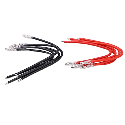 Banana -Stecker -Anschlussdraht Sicher Zuverlässig 16AWG Silikondraht für Redcat Gen8 10pcs von RASTKY