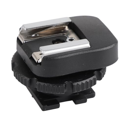 Camcorder Hot Shoe -Adapter für Camcorder -Flash -Montierungsadapter, ABS -Material, Kleines Leichtgewicht, Verbindung für Taschenlampe und Kamera mit Spezifikationen von RASTKY
