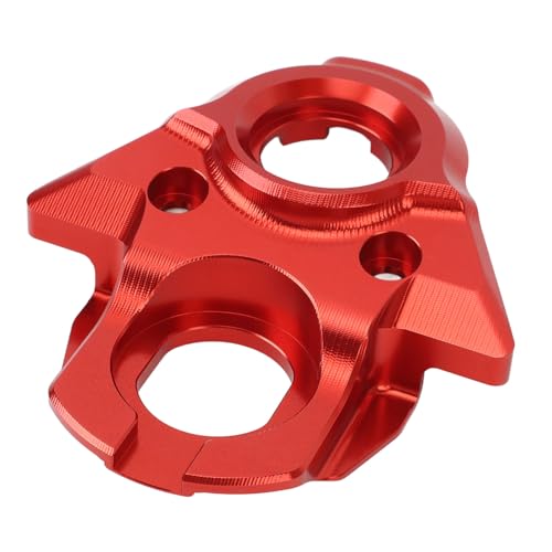 Central Control Decorative Cover CNC Aluminiumlegierung Hochleistungser Ersatz für Sur-Ron Light Bee X S, Motorrad-Zündungs-Schlüsselschalterausstattung mit Modernem und (Rot) von RASTKY
