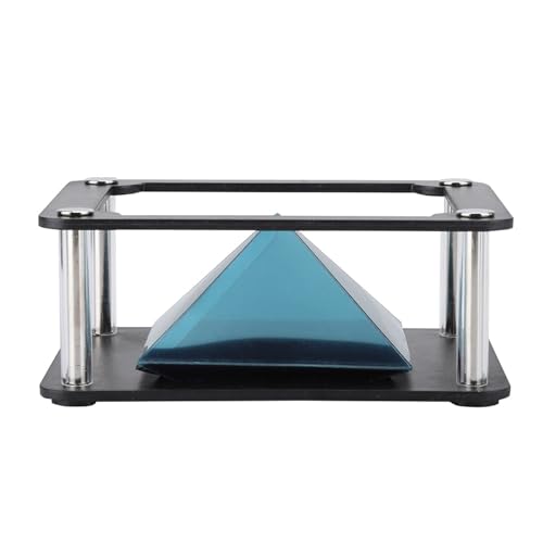 Erleben Sie Hologramme mit Unserem Holographic Display Stand Projector für Smartphones - für Dunkle Räume und Helle Bildschirme, für Unternehmensdisplays & Unterhaltung (Zylindrischer Stil) von RASTKY