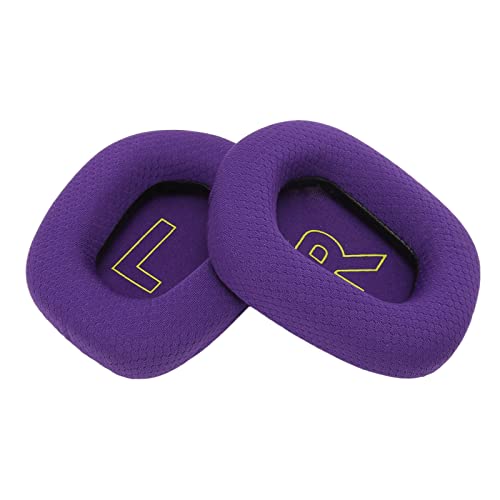 Ersatz -Earpads -Kissen für G733 Kopfhörer Atmungsaktiv, Komfortable und Elastische Ohrhörer Kopfhörerzubehör für Verbesserte Komfort und Leistung (Purple) von RASTKY