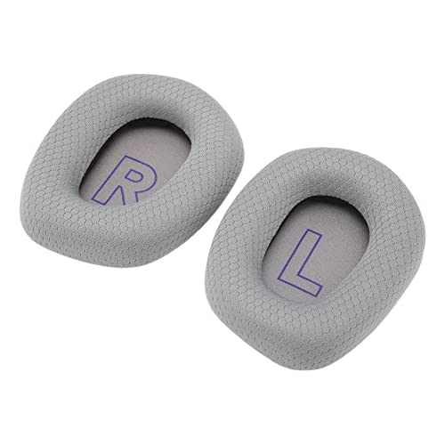 Ersatz -Earpads -Kissen für G733 Kopfhörer Atmungsaktiv, Komfortable und Elastische Ohrhörer Kopfhörerzubehör für Verbesserte Komfort und Leistung (Silbergrau) von RASTKY