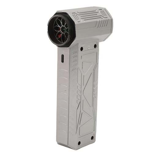 Hochgeschwindigkeits -Elektroduster 150.000 U/Min - Wiederaufladbare Handheldgebläse mit Bürstenlosen Motor Staubwinkel für Computer, Autos und Haushaltsgeräte Leicht und Tragbar (SILVER) von RASTKY