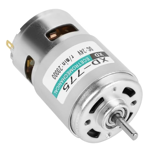 Hohe Speedmotor XD -775 12 V 10000 U/Min Niedriges Motorrad - für Kleine Drehmaschine, Tischbohrmaschine, Zuckermaschine (#2) von RASTKY