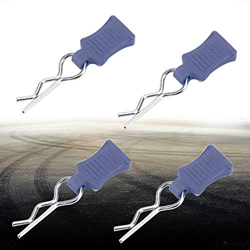 Langlebige Aluminiumlegierung und Stahl RC -Karosserie -Clip -Clip -Stift für 1/8 1/10 1/12 RC -Auto, Geeignet für Modellauto -Enthusiasten (Dunkelblau) von RASTKY
