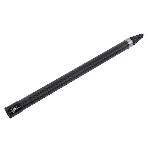 Leichter Kohlefaser-Selfie-Stick, Komfortabler Hold, 9 -uper-Ausdrucksmittel, Impact, 44-300 cm für X3, EIN Rs, Go 2 Kameras mit Wasserkompatibilität (Silver) von RASTKY