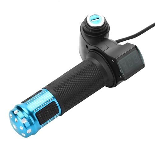 Manybar zur Hälfte des Beschleunigers mit Schlüssel, Anzeige der Spannung in Echtzeit, Elektrofahrrad-Komponente zur Spannungsidentifikation, geeignet für Roller mit 12 – 84 V, 4 Manybar zur Hälfte des Beschleunigers mit Schlüssel, Anzeige der Spannung in Echtzeit, Elektrofahrrad-Komponente zur Spannungsidentifikation, geeignet für Roller mit 12 – 84 V, 4 von RASTKY