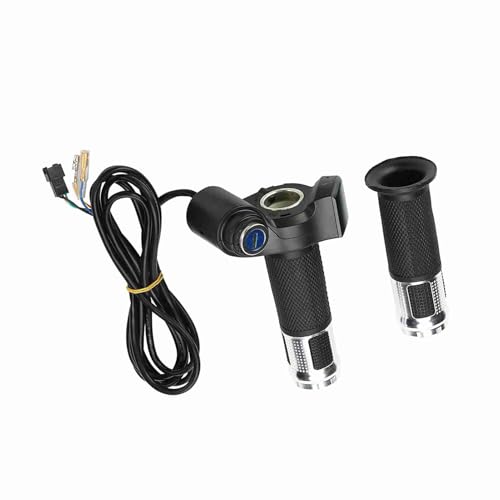 Manybar zur Hälfte des Beschleunigers mit Schlüssel, Anzeige der Spannung in Echtzeit, Elektrofahrrad-Komponente zur Spannungsidentifikation, geeignet für Roller mit 12 – 84 V, 4 Manybar zur Hälfte des Beschleunigers mit Schlüssel, Anzeige der Spannung in Echtzeit, Elektrofahrrad-Komponente zur Spannungsidentifikation, geeignet für Roller mit 12 – 84 V, 4 von RASTKY