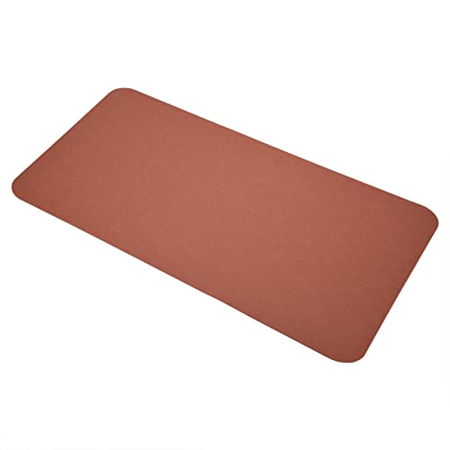 Premium 68x33cm Polyester Tischpolster für Büroschreibtisch und Laptop-Antistatik, Staubsicheres und Kratzfestes Computermatten-Erhältlich in Hellgrau, Dunkelgrau, Rosa und Erhältlich (#4) von RASTKY