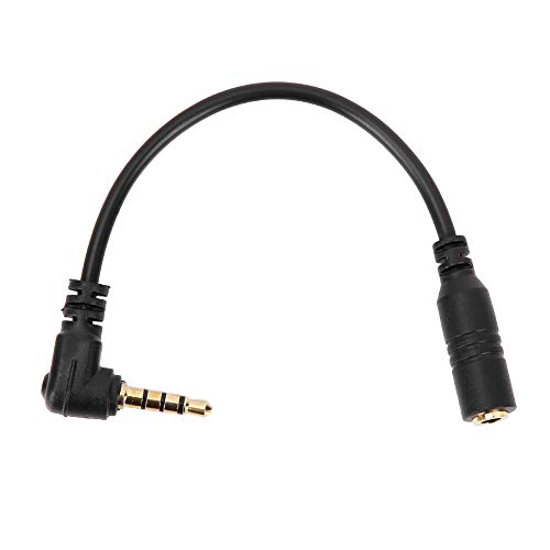 RASTKY Zum TRRS -Konverterkabel, Adapteranschluss für Kopfhörer -Kopfhörer, 3,5 Mm Leitung mit Kunststoffmaterial, Leicht und Langlebig, Kompatibel mit Mobiltelefonen, Tablets, DSLR RASTKY Zum TRRS -Konverterkabel, Adapteranschluss für Kopfhörer -Kopfhörer, 3,5 Mm Leitung mit Kunststoffmaterial, Leicht und Langlebig, Kompatibel mit Mobiltelefonen, Tablets, DSLR von RASTKY
