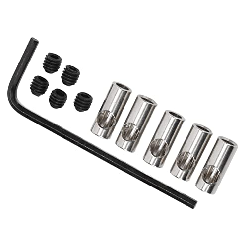 RC -Wellenadapter Hochleistung 3,17 Mm Bis 5 Mm Ritzel Reduzierhülle für RC -Motor Geeignet für RC -Auto -Enthusiasten Edelstahlmaterial RC -Wellenadapter Hochleistung 3,17 Mm Bis 5 Mm Ritzel Reduzierhülle für RC -Motor Geeignet für RC -Auto -Enthusiasten Edelstahlmaterial von RASTKY