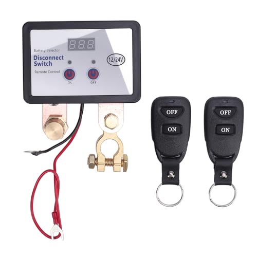 Schalter des Fahrzeugbatterie -Trennungsschalters mit Fernbedienung für Auto -LKW -Boot, 240A Hochstrom DC12 24 V NOTAL STAP -Off -Schalter, ABS und Metallmaterial, Instantane Schalter des Fahrzeugbatterie -Trennungsschalters mit Fernbedienung für Auto -LKW -Boot, 240A Hochstrom DC12 24 V NOTAL STAP -Off -Schalter, ABS und Metallmaterial, Instantane von RASTKY