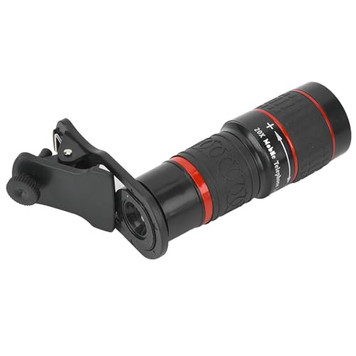 Tragbares 20x Smartphone Objektiv mit Klemme/Halter, High-Definition-Optik, geeignet für Konzerte, Vogelbeobachtung, Fernlandschaften Tragbares 20x Smartphone Objektiv mit Klemme/Halter, High-Definition-Optik, geeignet für Konzerte, Vogelbeobachtung, Fernlandschaften von RASTKY