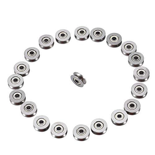 VBEAIL 20PCS V623zz Vball -Lagerscheibe für Raillinear -Bewegungssystem 3x12x4mm und Zuverlässig VBEAIL 20PCS V623zz Vball -Lagerscheibe für Raillinear -Bewegungssystem 3x12x4mm und Zuverlässig von RASTKY