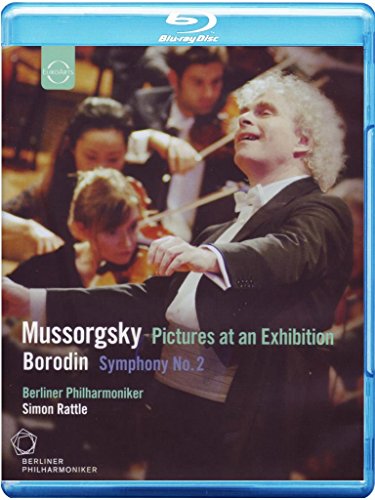 Mussorgsky/Borodin - Pictures at an Exhibition/Symphony No. 2 [Blu-ray] von RATTLE,SIMON/BERLINER PHILHARMONIKER