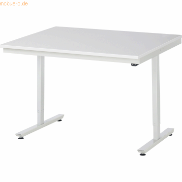 Rau Arbeitstisch 1250x1000x720-1120 elektrisch M-Platte 22mm lichtgrau Rau Arbeitstisch 1250x1000x720-1120 elektrisch M-Platte 22mm lichtgrau von RAU