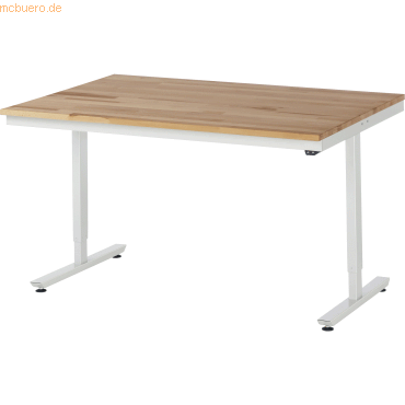 Rau Arbeitstisch 1500x1000x720-1120 elektrisch B-Platte 25mm lichtgrau Rau Arbeitstisch 1500x1000x720-1120 elektrisch B-Platte 25mm lichtgrau von RAU
