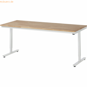 Rau Arbeitstisch 2000x800x720-1120 elektrisch B-Platte 25mm lichtgrau Rau Arbeitstisch 2000x800x720-1120 elektrisch B-Platte 25mm lichtgrau von RAU