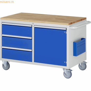 Rau Montagewagen 1145x650x795mm 3xSchub-TA 1xTür Top 25mm lichtgrau/en Rau Montagewagen 1145x650x795mm 3xSchub-TA 1xTür Top 25mm lichtgrau/en von RAU