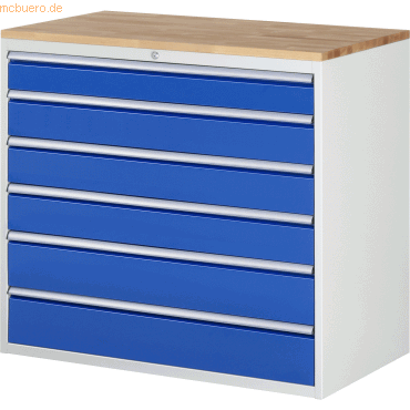 Rau Schubladenschrank 1145x650x1035mm B-Top-25mm 6xSchublade-TA lichtg Rau Schubladenschrank 1145x650x1035mm B-Top-25mm 6xSchublade-TA lichtg von RAU