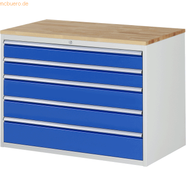 Rau Schubladenschrank 1145x650x825mm B-Top-25mm 5xSchublade-TA lichtgr Rau Schubladenschrank 1145x650x825mm B-Top-25mm 5xSchublade-TA lichtgr von RAU