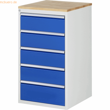 Rau Schubladenschrank 580x650x1035mm B-Top-25mm 5xSchublade-TA lichtgr Rau Schubladenschrank 580x650x1035mm B-Top-25mm 5xSchublade-TA lichtgr von RAU