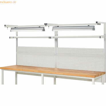 Rau System-Aufbau EE Komplettset 04 3000mm lichtgrau/lichtgrau Rau System-Aufbau EE Komplettset 04 3000mm lichtgrau/lichtgrau von RAU