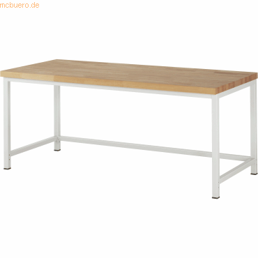 Rau Werkbank 2000x900x840-1040mm lichtgrau von RAU