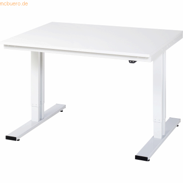 Rau Werktisch 1250x1000x720-1120mm elektrisch M-Platte 22mm lichtgrau Rau Werktisch 1250x1000x720-1120mm elektrisch M-Platte 22mm lichtgrau von RAU