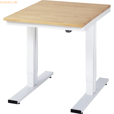 Rau Werktisch 750x1000x720-1120mm elektrisch B-Platte 25mm lichtgrau Rau Werktisch 750x1000x720-1120mm elektrisch B-Platte 25mm lichtgrau von RAU
