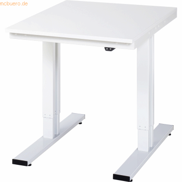 Rau Werktisch 750x1000x720-1120mm elektrisch M-Platte 22mm lichtgrau Rau Werktisch 750x1000x720-1120mm elektrisch M-Platte 22mm lichtgrau von RAU