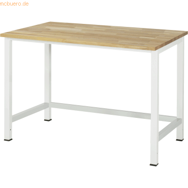 Rau Werktisch 900-1 1250x800x825mm B-Platte-25mm lichtgrau Rau Werktisch 900-1 1250x800x825mm B-Platte-25mm lichtgrau von RAU