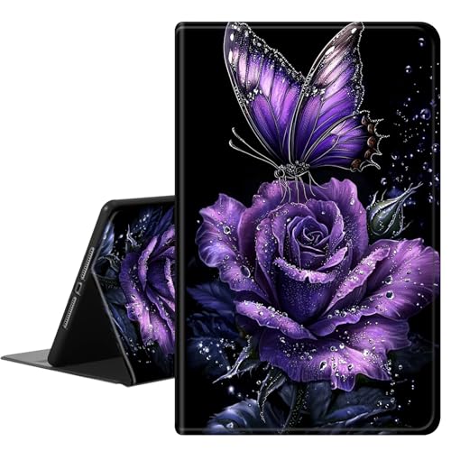 RAUEDWDJS Schutzhülle für Samsung Galaxy Tab S10 Ultra 14,6 Zoll (37,1 cm), PU-Leder, schlank, stehend, Smart-Cover mit S-Pen-Halterung + automatischer Schlaf-/Wachmodus für Tab S9 Ultra/S8 Ultra von RAUEDWDJS