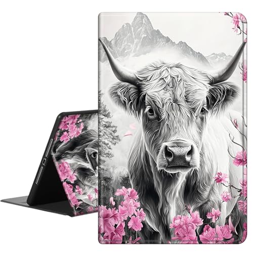 RAUEDWDJS Schutzhülle für Samsung Galaxy Tab S10 Ultra 14,6 Zoll (37,1 cm), PU-Leder, schlank, stehend, Smart-Cover mit S-Pen-Halterung + automatischer Schlaf-/Wachmodus für Tab S9 Ultra/S8 von RAUEDWDJS