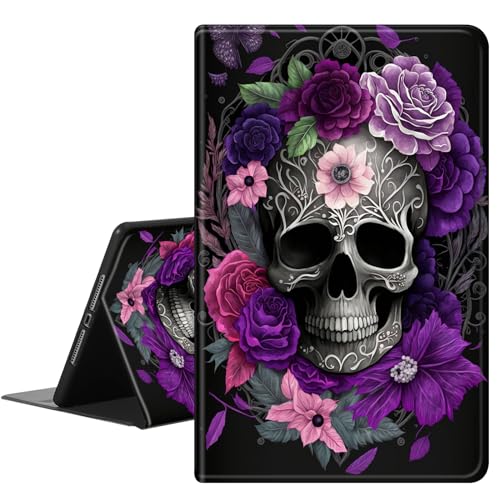 RAUEDWDJS Schutzhülle für iPad (A16) 11. Generation 11 Zoll (2025), iPad 10. Generation 10,9 Zoll (2022), PU-Leder, schlank, stehend, Smart-Cover mit automatischer Sleep/Wake-Funktion, violetter von RAUEDWDJS