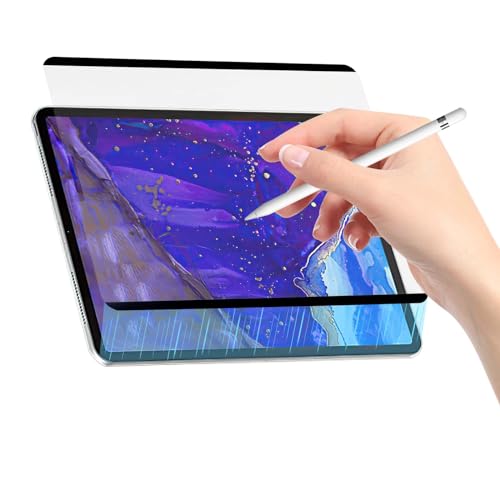 RAUWIZX iPad Abnehmbare magnetische Saugart Papierfolie für iPad Air4/Air5 10,9 Zoll, iPad 12,9 Zoll (2022/2021/202/2018), iPad 10. Generation 10,9 Zoll, Malfolie, abnehmbar wiederverwendbar, matt von RAUWIZX