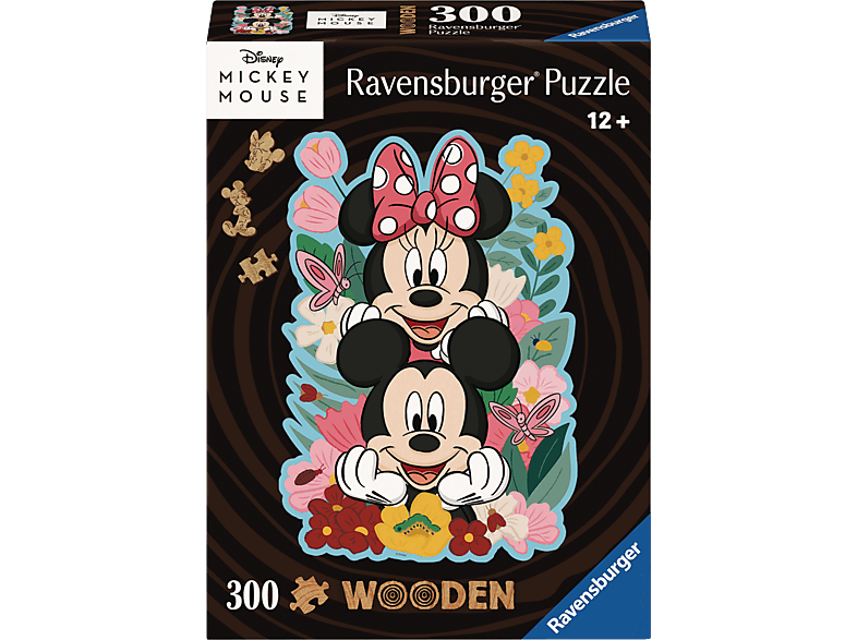 RAVENSBURGER 12000762 Disney Mickey & Minnie 2D Puzzle von RAVENSBURGER